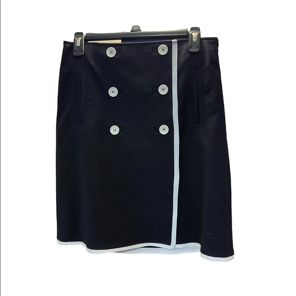 Talbots Navy Blue Nautical skirt - New w/Tags - Picture 8 of 9